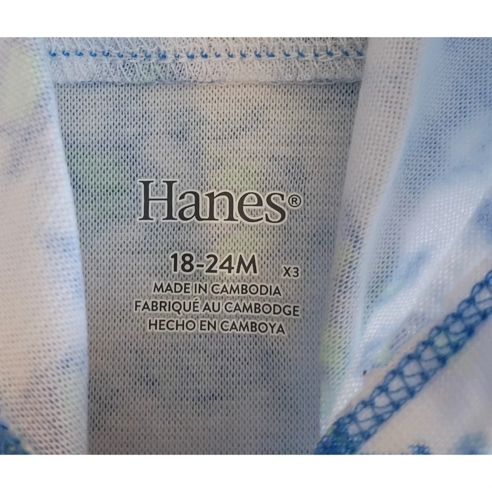 Hanes Baby Ultimate 6 PC Clothing‎ Lot, Jackets & Shirts Blue & Green NWT 18-24M